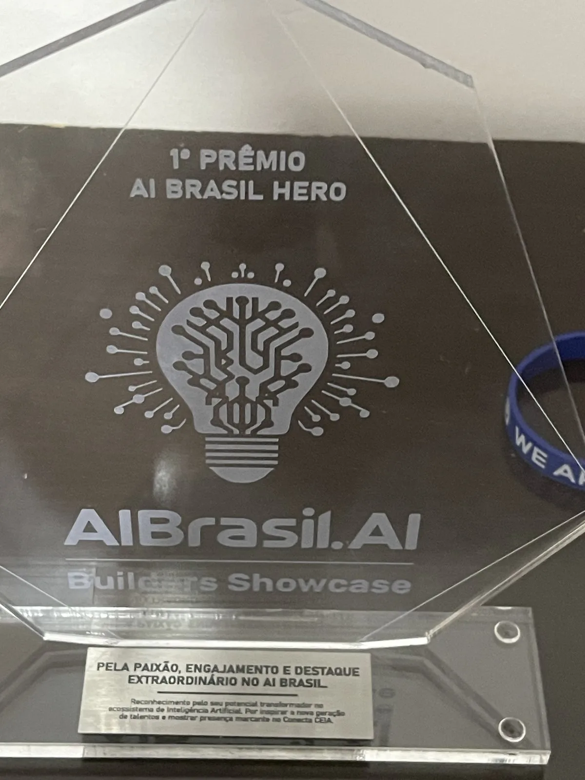1st AI Brasil Hero trophy